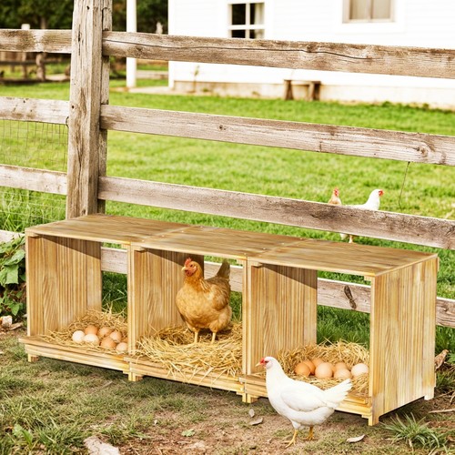 Holes chicken nesting - holes,