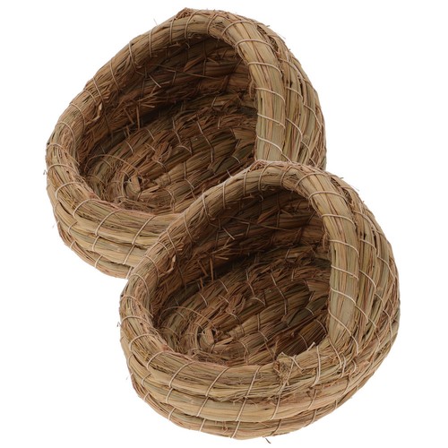 Handmade straw bird nest for - handmade,
