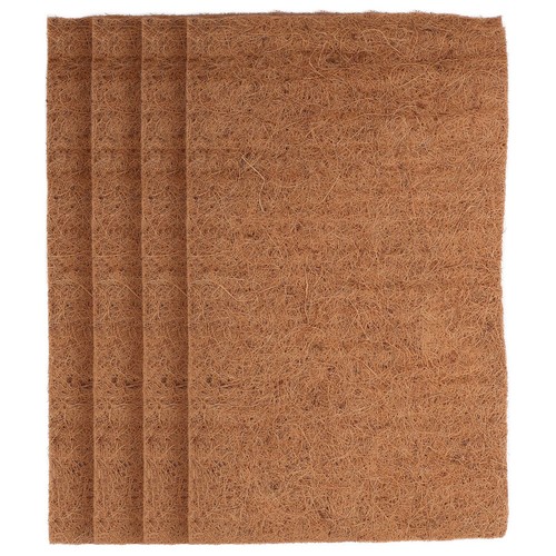 Brown coconut fiber - brown,