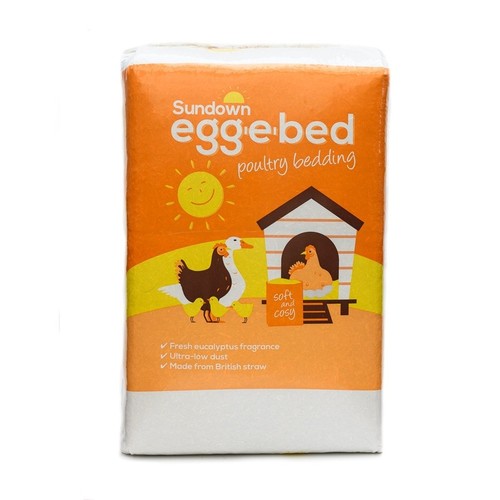 19kg sundown egg - egg-e-bed, straw